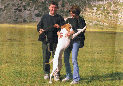 Alvaro con la moglie Santina